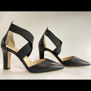 Cole Haan Black Leather Elastic Pump Sz 7